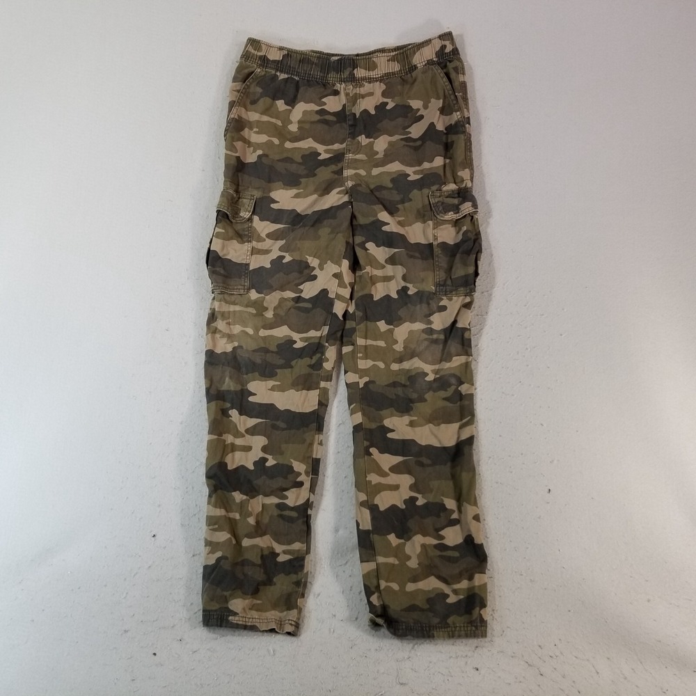 Place cargo camo jogger pants youth XL adult men's small